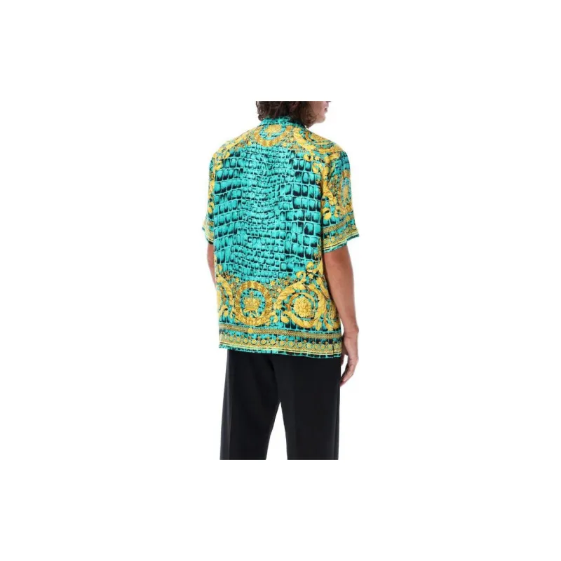 VERSACE Barocco Silk Shirt-3