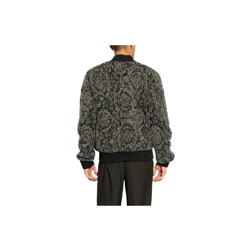 VERSACE Reversible Zipped Bomber Jacket-3