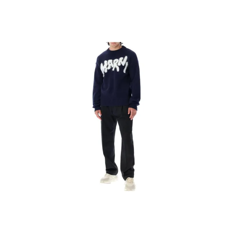 MARNI Sweaters Men Blue-1