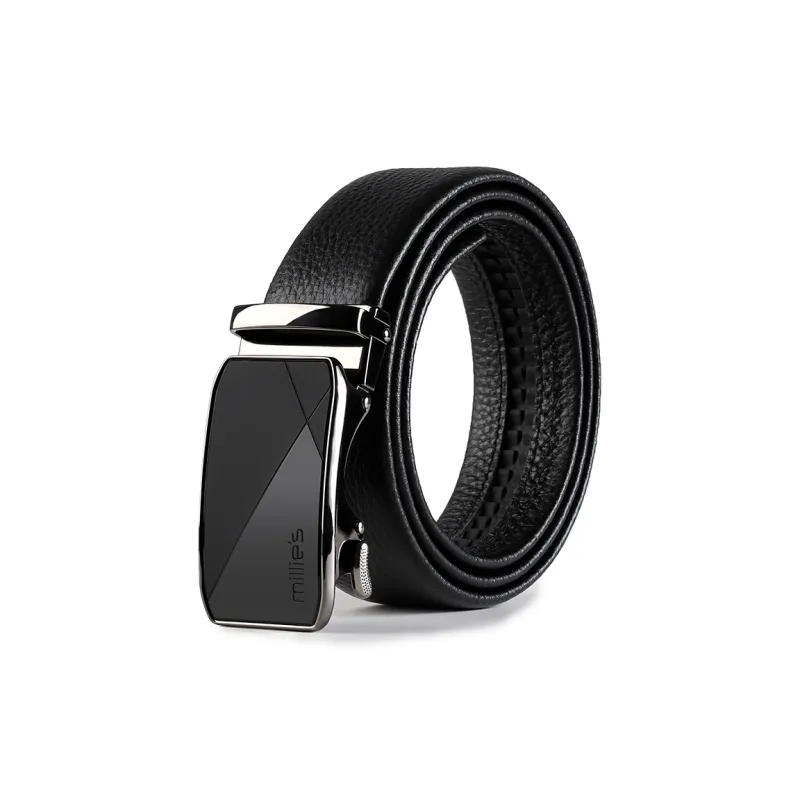 MILLIE'S Top Grain Cow Leather Leather Belts Men's Width  3.5cm-0
