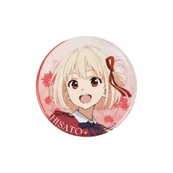 BOOM COMIC Lycoris Recoil Collection  Silver Onion Kanzan Thousand Flowers Takina Inoue Badges