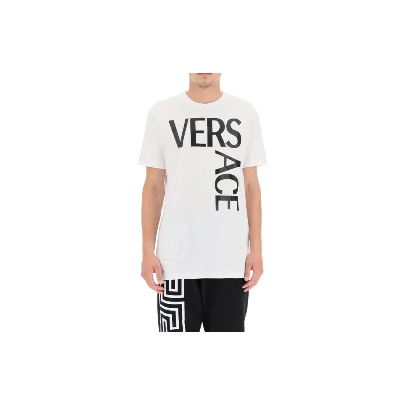 VERSACE Logo T Shirt-3