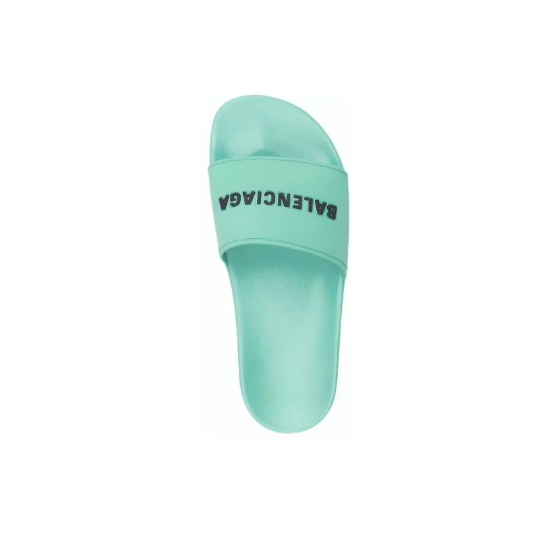 Balenciaga Pool Slide Light Green-2