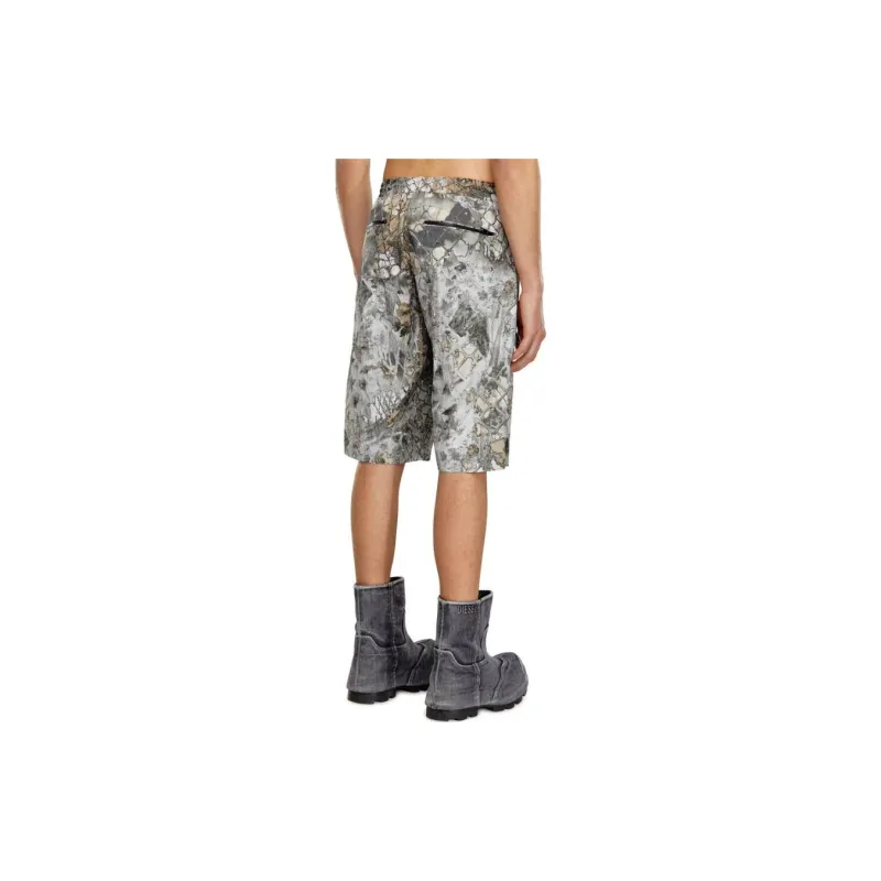 DIESEL P Mckell Short A Abstract Printed Shorts-2