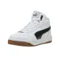White-Black-Rubber Color