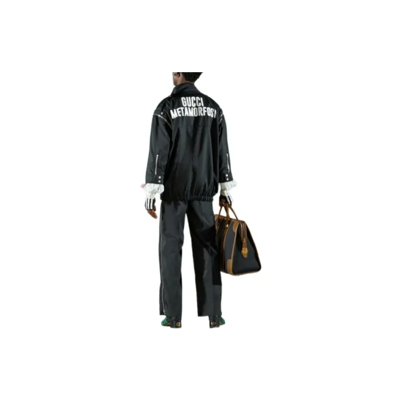GUCCI Metamorfosi Printed Detachable Sleeved Jacket-2