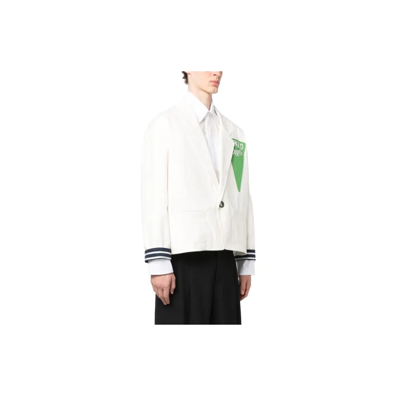 KENZO Jackets Men White-3
