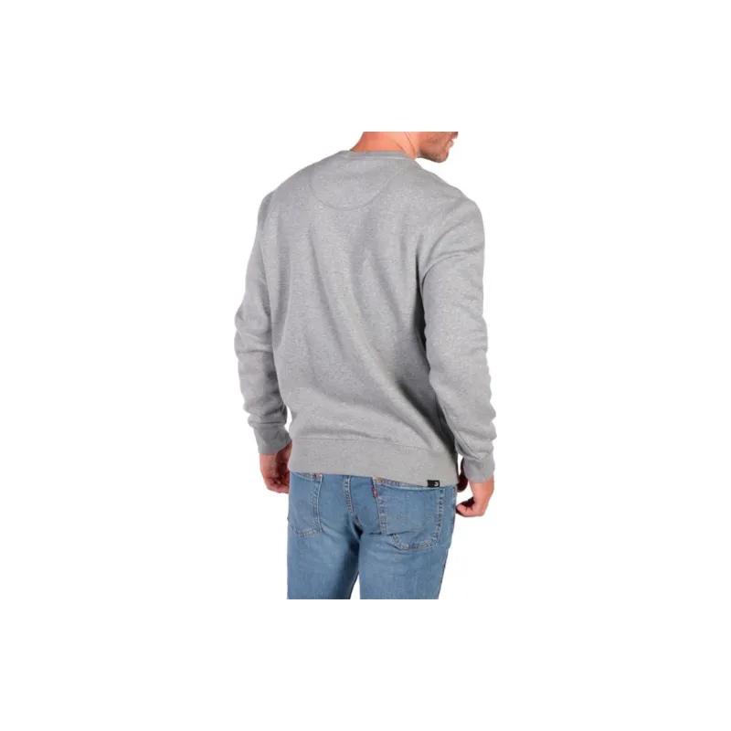 PUMA Suede Logo Long Sleeve Tee Sweatshirt Men's Gray-3