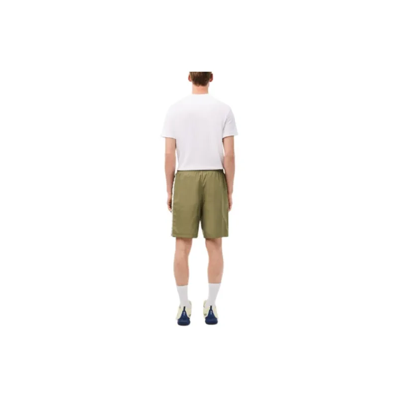 LACOSTE Casual Shorts Men's Khaki Green-2