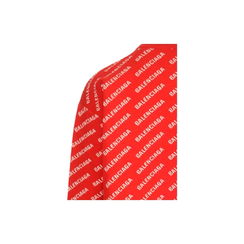 Balenciaga All Over Logo Crewneck-2