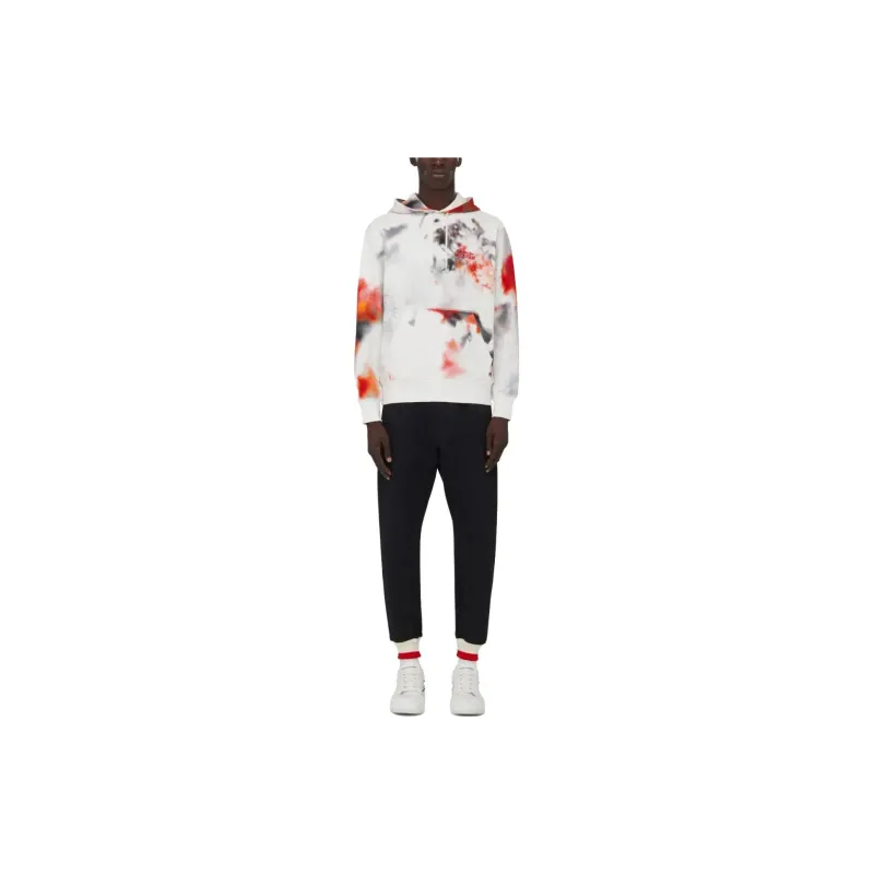 Alexander McQueen All Over Obscured Flower Sweatshirt-1