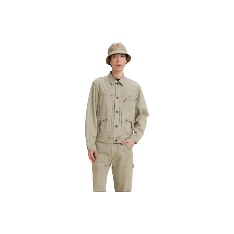 Levis Jackets Men Gray-2