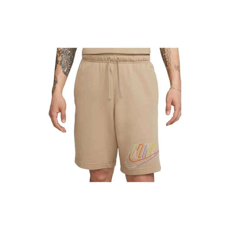 Nike Branded Multicoloured Swoosh Logo Light Shorts-2