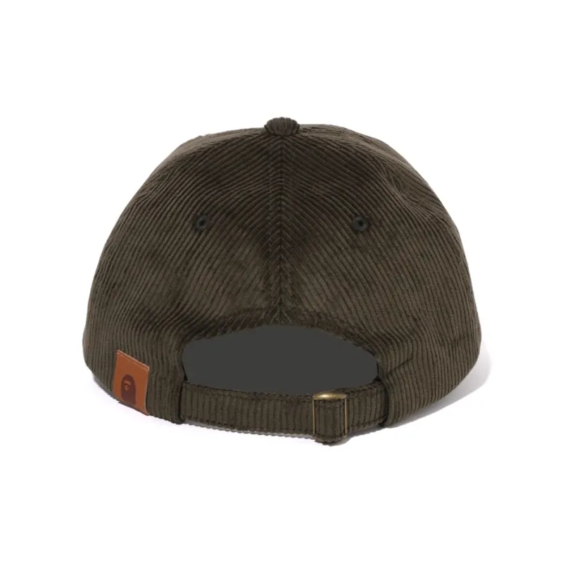 A BATHING APE ® Ape Head Corduroy Cap-11