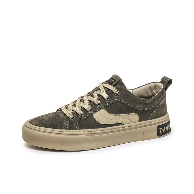 X-ZONE Anti-Slip Wear-Resistant Low-Top Skateboard Shoes Men's-8