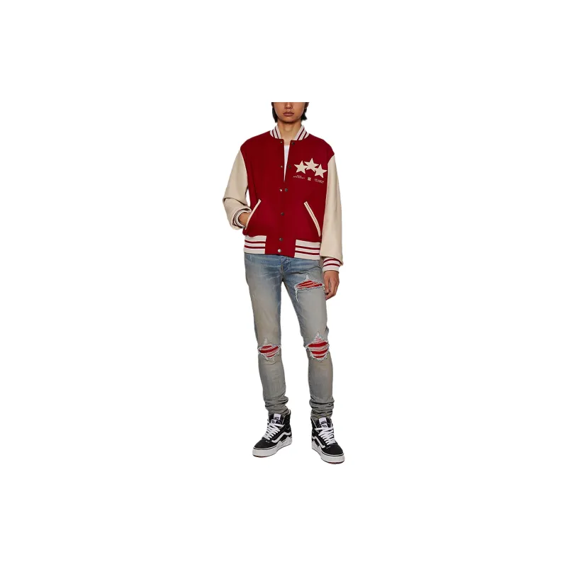 AMIRI Stars Varsity Jacket-2
