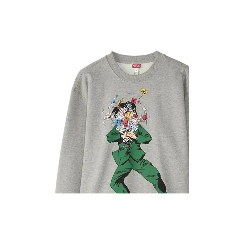 KENZO Graphic print Cotton Sweatshirt-3