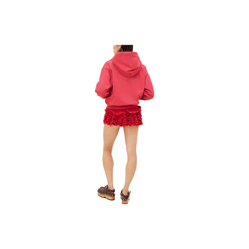 Jacquemus Le Sweater Camargue Zippe Clay Logo Sweatshirt-7