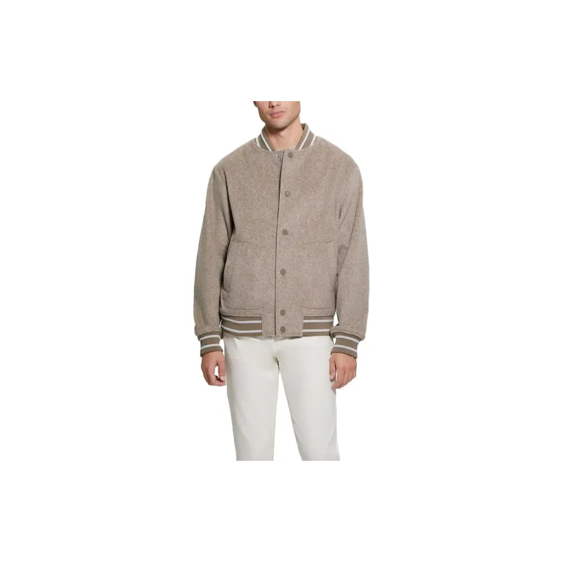 GUESS Jackets Men Brown-3