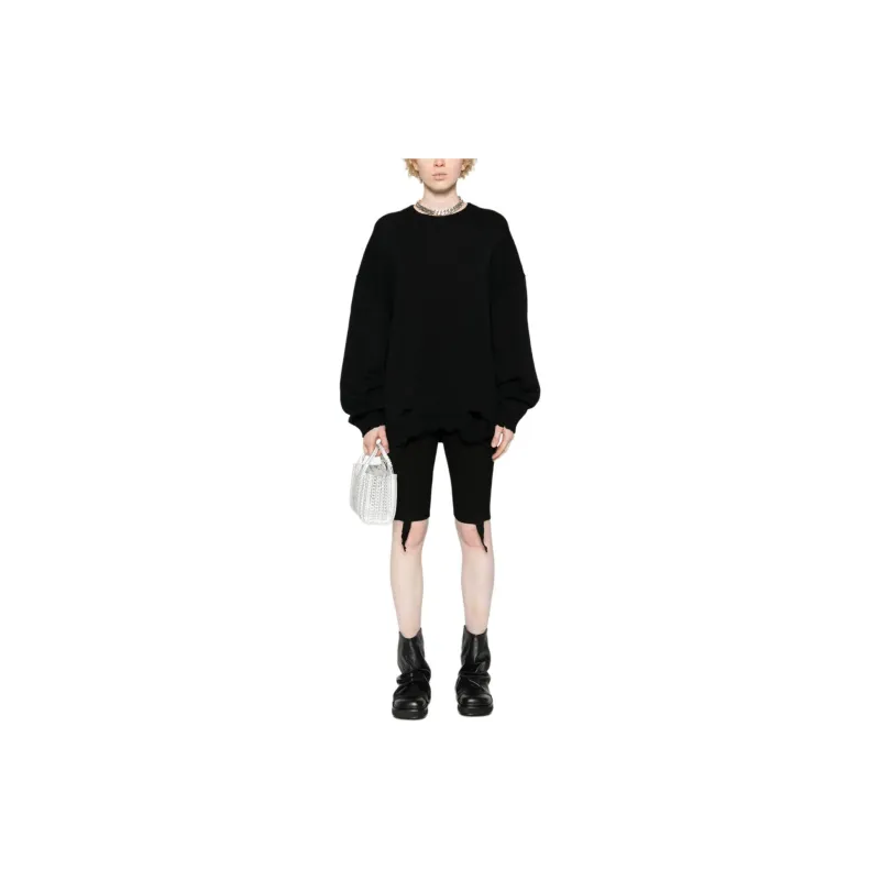 Helmut Lang Distressed Crewneck Jumper-1