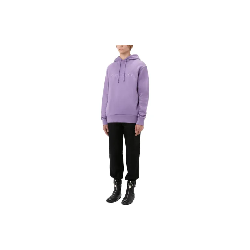 JW Anderson Sweatshirts Unisex Light Purple-2