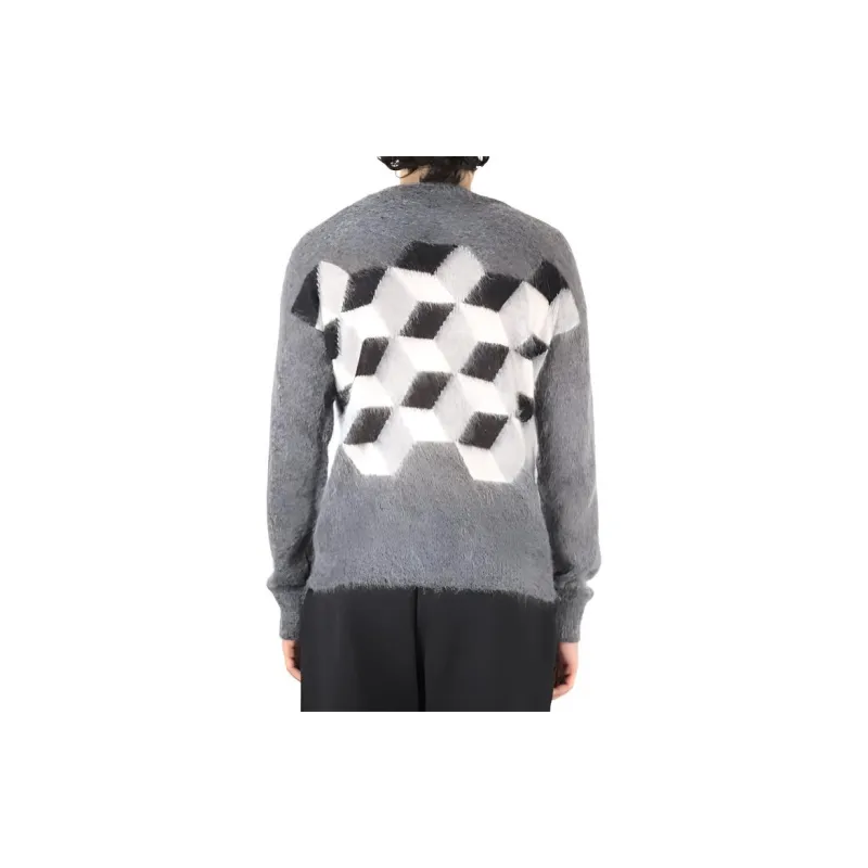 Moncler Sweaters Men Gray-4