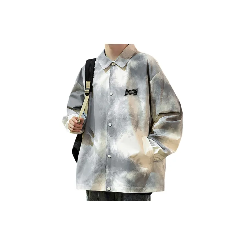 RED DRAGONFLY Jackets & Coats Unisex Beige Gray-3