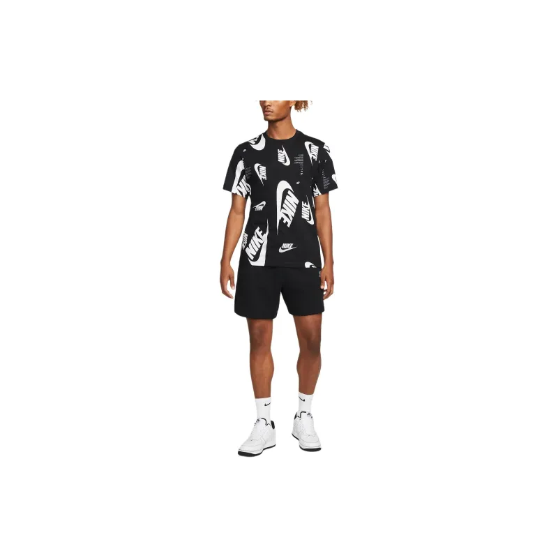 Nike T-Shirts Men Black-2