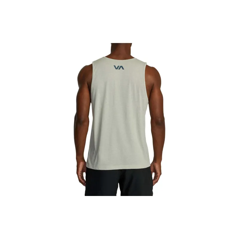 RVCA Tank Tops Men's Chalk Gray-1