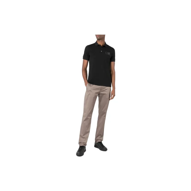 EMPORIO ARMANI Straight Leg Tailored Trousers-1
