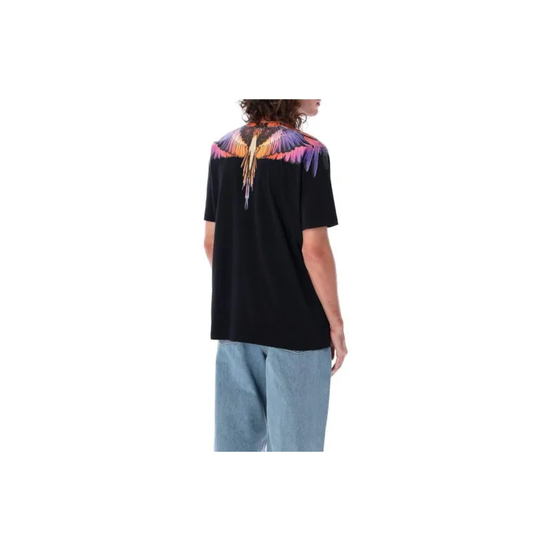 MARCELO BURLON COUNTY OF MILAN Icon Wings Printed Cotton T-shirt-2