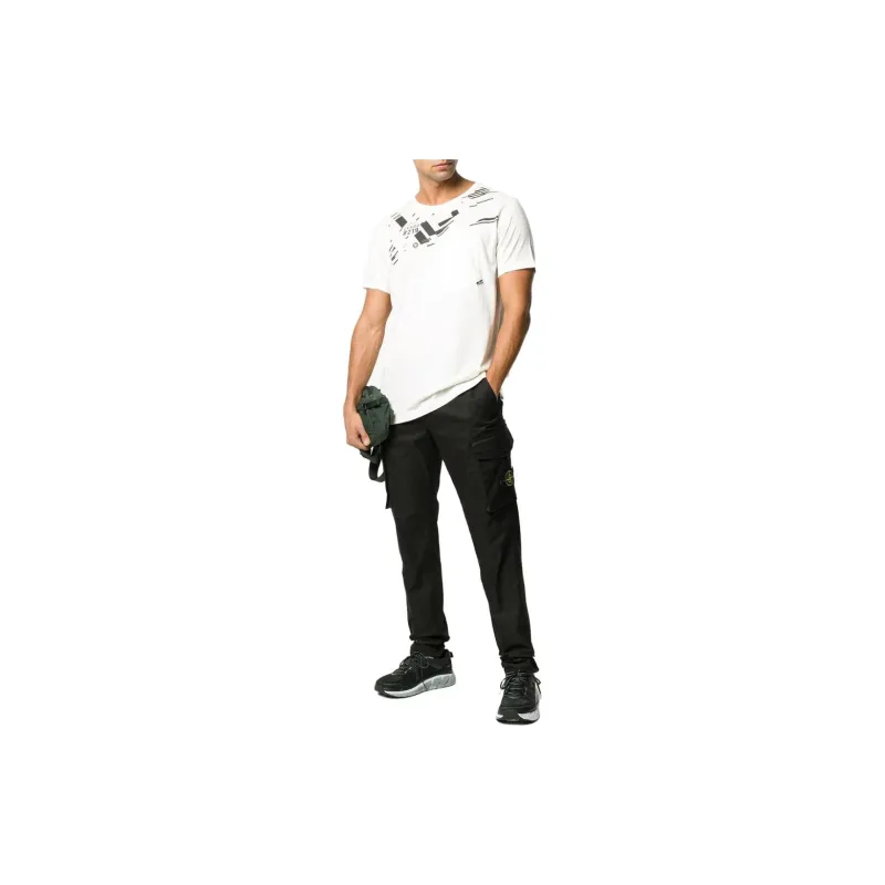 STONE ISLAND Geometric Pocket T shirt-1