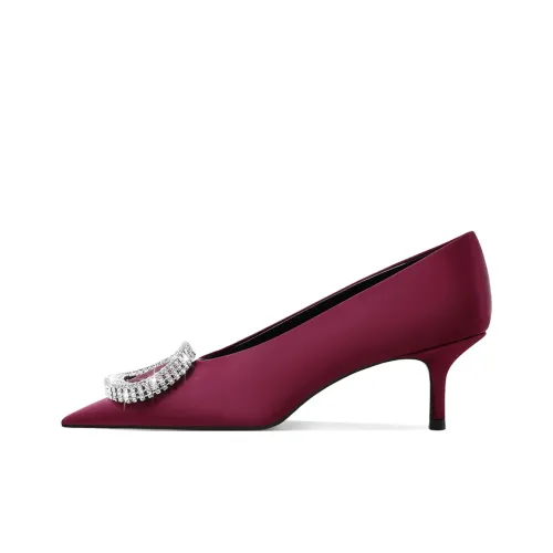 Hoov High Heels Women's Fuchsia