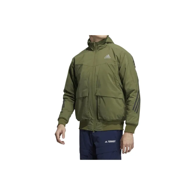 Adidas Trench Coats Men Green-2