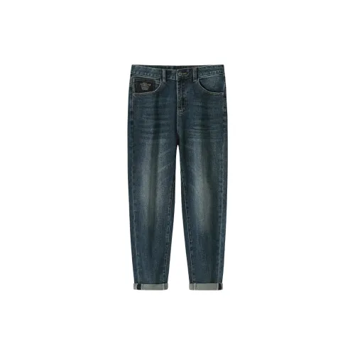 HALEBOSS Jeans Men Blue