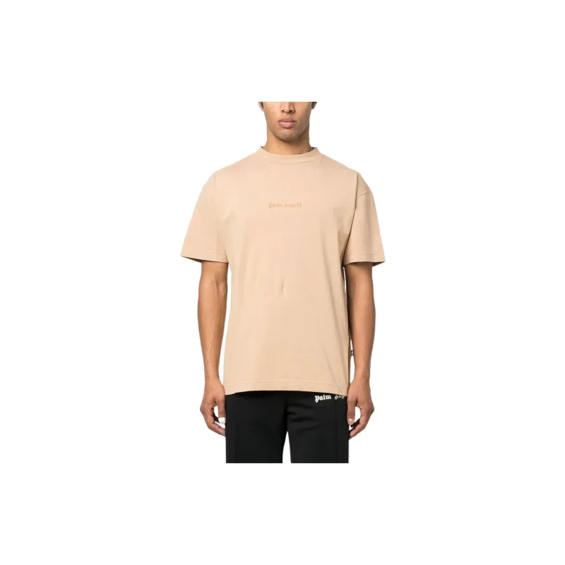 PALM ANGELS Gd Reverse Logo Tee-1
