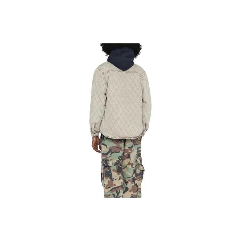 Stussy Quilted Denim Shirt-8