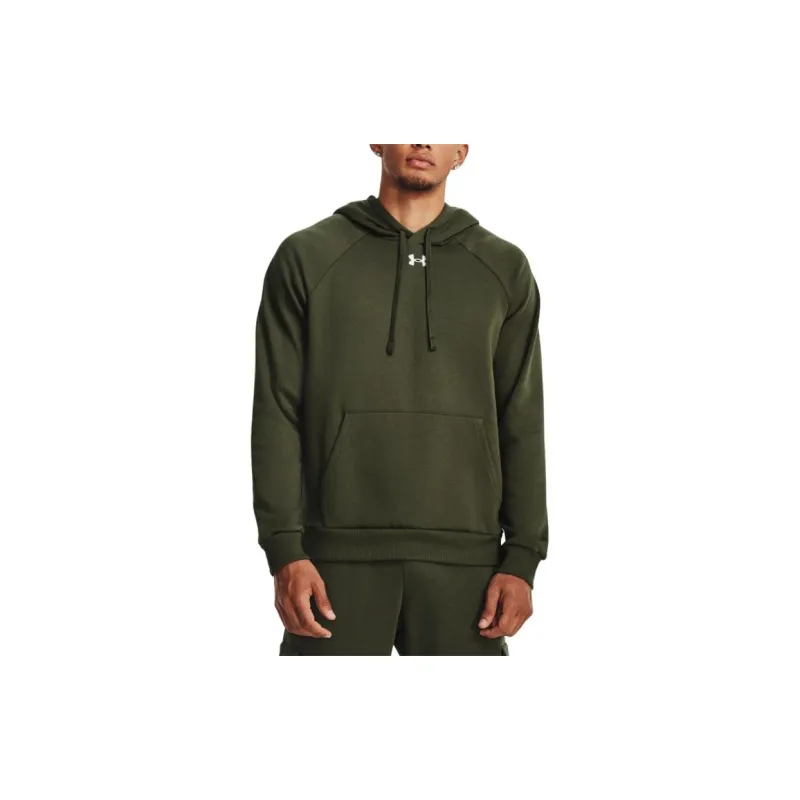 Under Armour Rival Fleece Sweatshirts Men Green-3