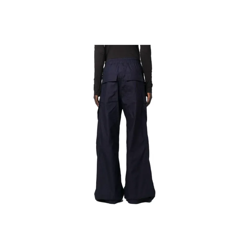 Rick Owens DRKSHDW Knitted Sweatpants Men Blue-2