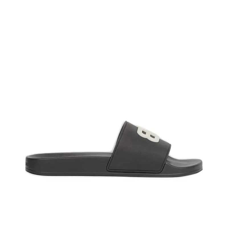Balenciaga Slides Black Glow Women's-1