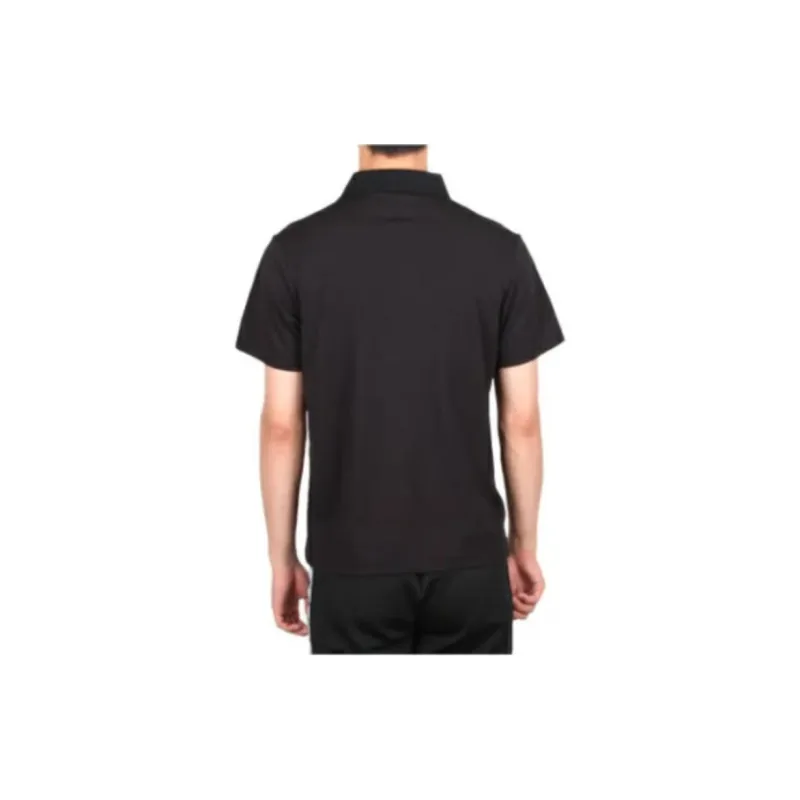 Kappa Polo Shirts Unisex Black-3