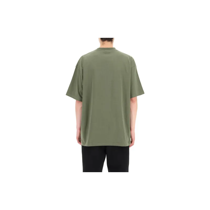 Vetements T-Shirts Men Green-2