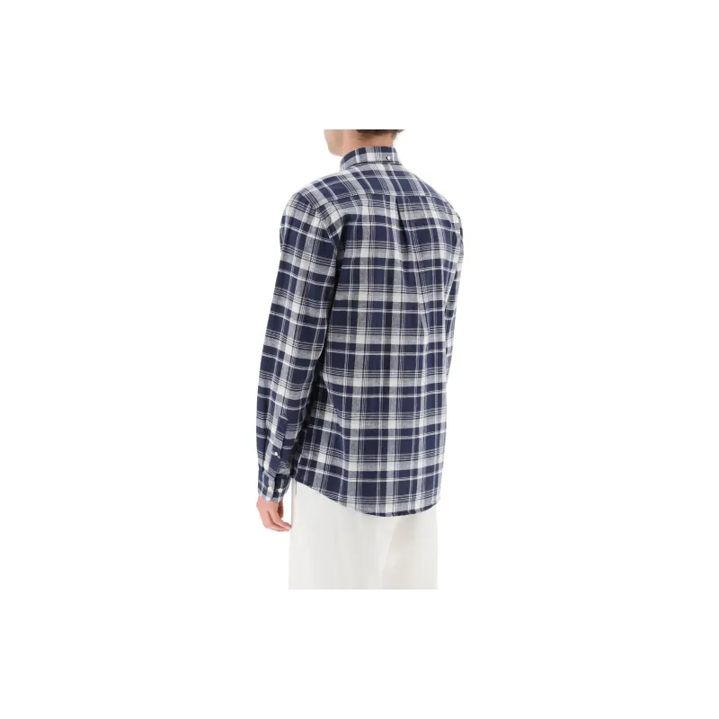 BARBOUR Checked Long Sleeved Buttoned Shirt-2