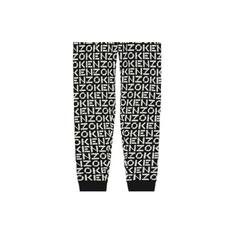 KENZO Casual Pants Men Black-5