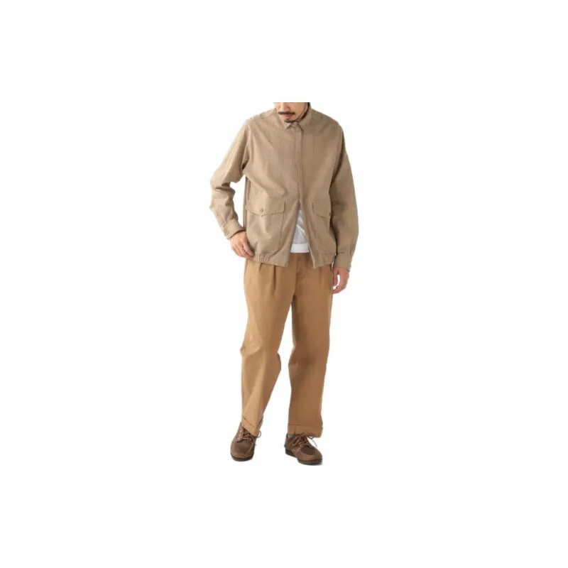 Beams Jackets Men Brown-3