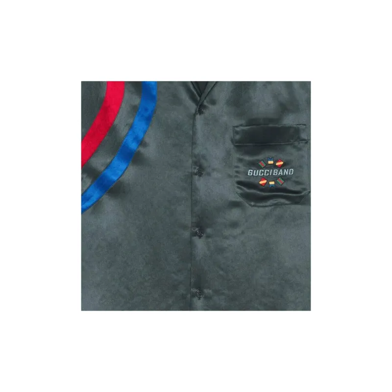 GUCCI SS23 Shirt Men's Dark Gray-5