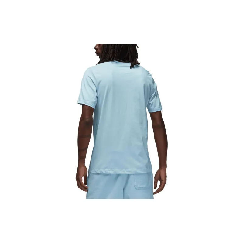 Jordan T Shirts Men Light Blue-2