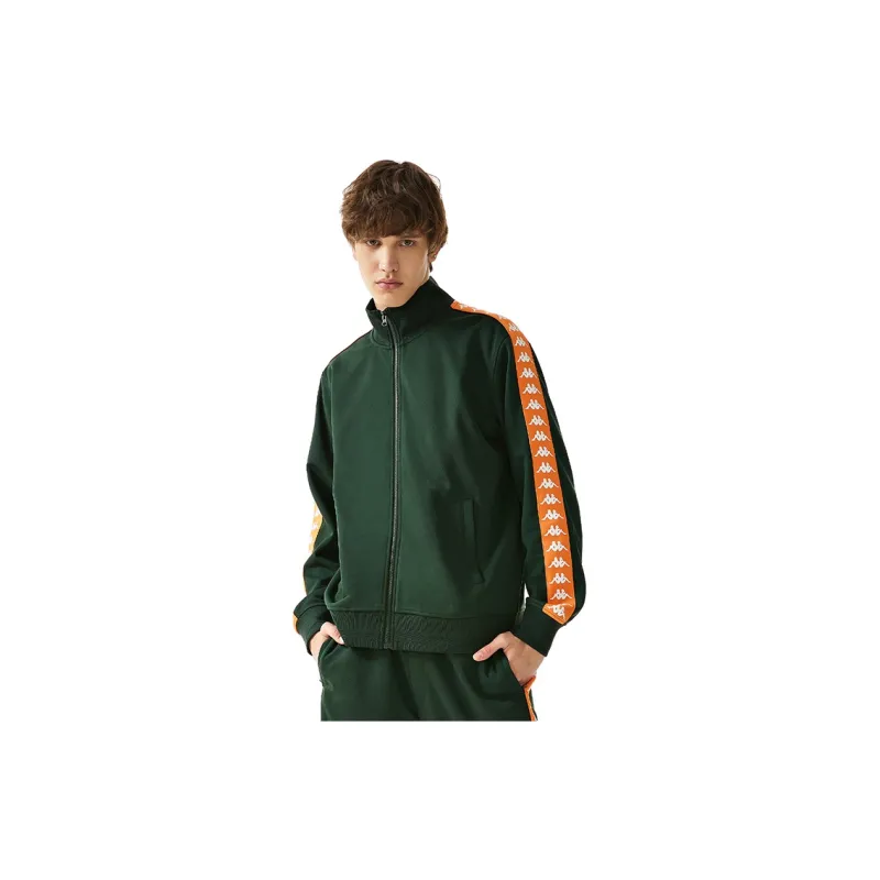 Kappa Sweatshirt Men's Pine Forest Green-2