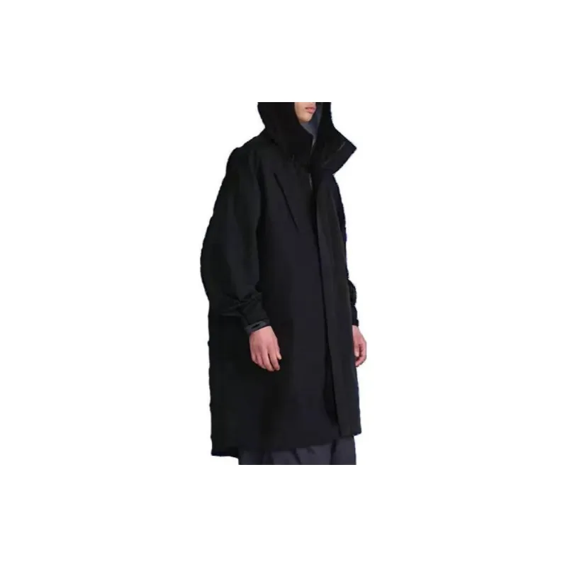 A. A. Spectrum Trench Coat Unisex Black-2