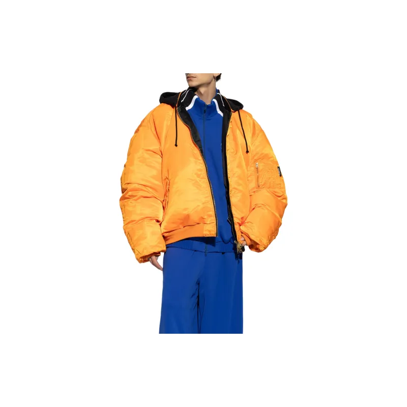 Vetements Quilted Hooded Bomber Jacket-2